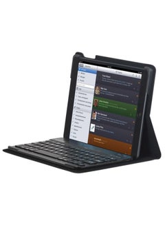 اشتري Protective Case With Detachable Bluetooth Keyboard For Apple iPad Air - English/Arabic Black في مصر