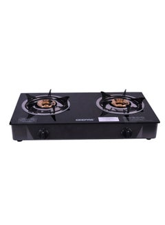 Buy 2-Burner Gas Hob - Attractive Design, Tempered Glass Worktop - Automatic Ignition, 2 Heating Zones | Portable Cooktop | Ideal for Home, Office and More in UAE