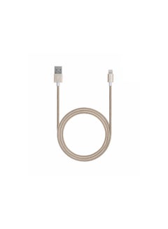 Buy Apple Lightning Cable Metal 1.2meter Gold in UAE