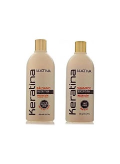 Buy Keratina Shampoo Plus Conditioner Kit 100ml in UAE