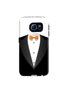 Buy Premium Dual Layer Tough Case Cover Matte Finish for Samsung Galaxy S6 The Tux in UAE