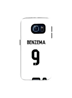 Buy Premium Dual Layer Tough Case Cover Matte Finish for Samsung Galaxy S6 Benzema Real Jersey in UAE