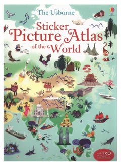 اشتري Sticker Picture Atlas Of The World غلاف ورقي عادي في الامارات