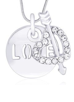 Buy Love & Heart Necklace Set in UAE