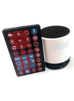 Buy Remote Control Digital Quran Player Silver in UAE