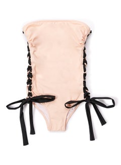 Buy Saint-Tropez Swim Suit Black/Powder Pink in UAE