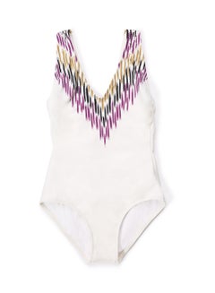 Buy Goa Swim Suit White/Print in UAE