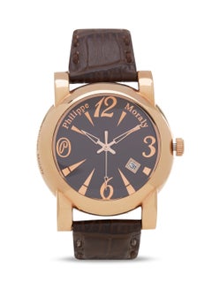 Buy Men's Analog Wrist Watch L0723ROO - 34 mm - Brown in UAE