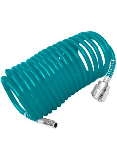 Buy Polyurethane Air Hose Teal/Silver in Saudi Arabia