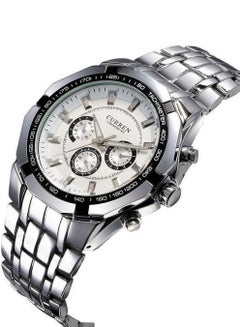 Buy men Stainless Steel Analog Quartz Watch M915W in Saudi Arabia