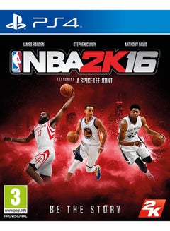 اشتري لعبة NBA 2K16 (النسخة العالمية) - رياضات - بلاي ستيشن 4 (PS4) في الامارات