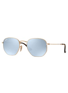 Buy Hexagonal Round Sunglasses - RB3548 01 30 54 - Lens Size: 54 mm - Gold in UAE