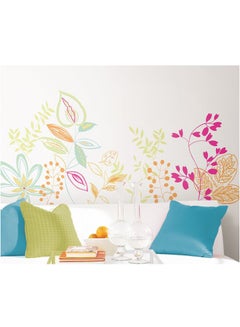 Buy Riviera Peel And Stick Giant Wall Decals Multicolour in UAE