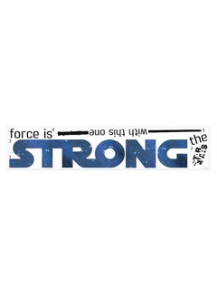 Buy Star Wars Strong Quote Peel And Stick Wall Decals Multicolour in UAE