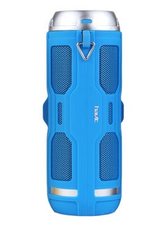 Buy Wireless NFC Sports Speaker With Built-In Microphone Blue in UAE