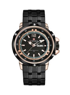 Buy men Waterproof Analog Wrist Watch NF-9073-BR in Saudi Arabia