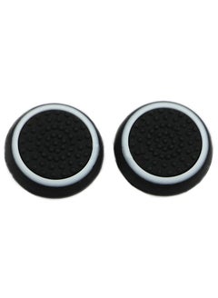 Buy 2-Piece Silicone Thumbstick Grip Cover For Controllers in UAE