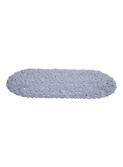 Buy Bath Mat Grey 69x35cm in UAE