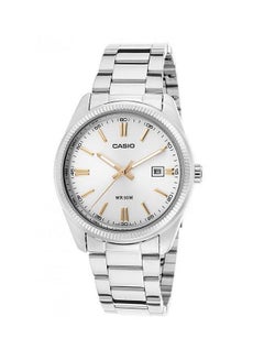 Buy women Stainless Steel Analog Quartz Watch LTP-1302D-7A2 - 30 mm - Silver in Saudi Arabia