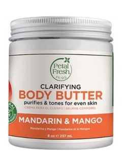 Buy Body Butter Clarifying Mandarin And Mango White/Orange in Saudi Arabia