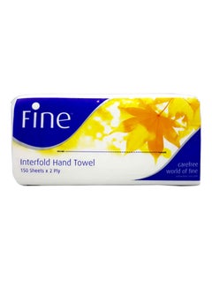 Buy Interfold Hand Towel 150 Sheets x 2 Ply in UAE