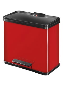 Buy Separation System Trio Oko Plus Waste Bin With Three Inner Bins  - HLO-0633-240 Red 3x9L in UAE