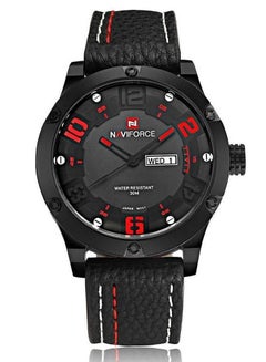 Buy Men's Leather Analog Wrist Watch WT-NF-9070-R in UAE