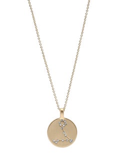Buy Gold Plated Pisces Starsign Necklace in UAE