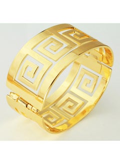 Buy G Letter Heavy Cuff Bracelet in UAE