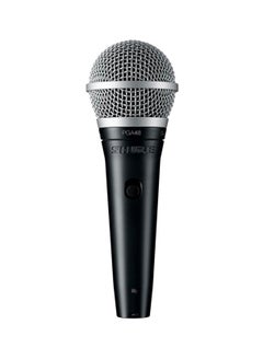 Buy Cardioid Dynamic Vocal Microphone PGA48-QTR-E Black in Saudi Arabia