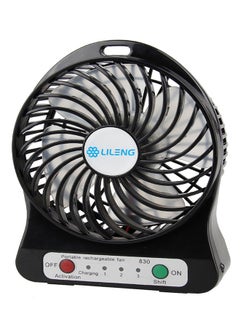 Buy Mini USB Handheld Fan 3 GEAR Black in Saudi Arabia