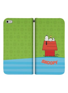Buy Premium Flip Case Cover for Apple iPhone 6 Plus Snoopy 1 in Saudi Arabia