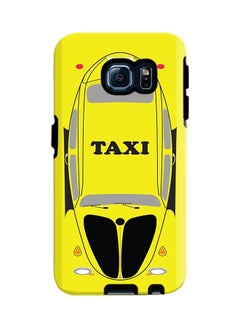 Buy Premium Dual Layer Tough Case Cover Matte Finish for Samsung Galaxy S6 Edge Taxi in UAE