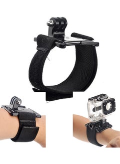Buy Wrist Strap Elastic Band Mount For GoPro Hero 5/ 4/ 3 Camera Black in Saudi Arabia