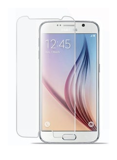 Buy 0.3mm 9H Tempered Glass Screen Protector For Samsung Galaxy S6 Clear in Saudi Arabia