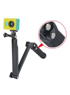 Buy Multifunctional Selfie Stick With Mini Tripod For Xiaomi and GoPro Camera Black in Saudi Arabia