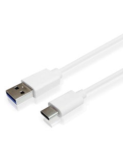 اشتري USB Type-C كابل من USB 3.1 إلى USB-A للهواتف الذكية و Macbook طراز 12 بوصة أبيض في الامارات