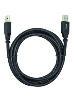 Buy High Speed USB 3.0 A Male To A Male Cable Black in UAE