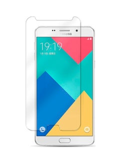 Buy Tempered Glass Screen Protector For Samsung Galaxy A9 2016 Transparent in Saudi Arabia