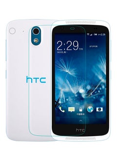 Buy Tempered Glass Screen Protector For HTC Desire 526 Clear in Saudi Arabia