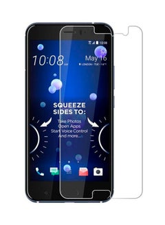 Buy Tempered Glass Screen Protector For HTC U11 Transparent in UAE