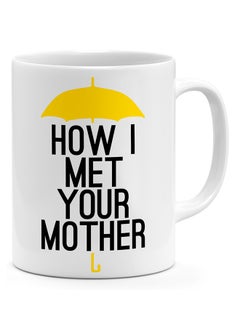 Buy How I Met Your Mother Yellow Umbrella - Coffee Mug White in Egypt