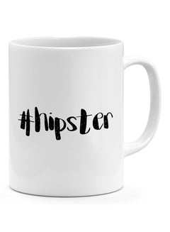 Buy Hashtag Hipster Coffee Mug White 11ounce in UAE