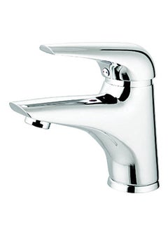 Buy Prince Wash Basin Mixer With Pop Up Waste Silver Standard in Saudi Arabia