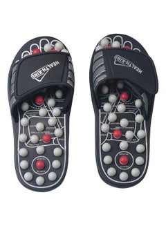 Buy Foot Massage Slipper Black in UAE