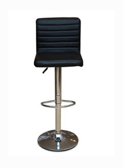 Buy Bacton Bar Stool Black 42x114x47centimeter in UAE