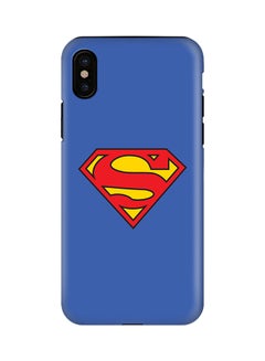 Buy Polycarbonate Dual Layer Tough Case Cover Matte Finish For Apple iPhone X The Super in UAE