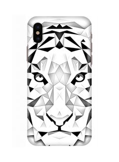 Buy Polycarbonate Slim Snap Case Cover Matte Finish For Apple iPhone X Poly Tiger in Saudi Arabia