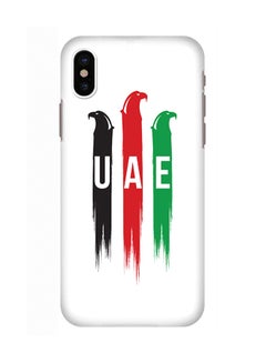 Buy Polycarbonate Slim Snap Case Cover Matte Finish For Apple iPhone X UAE Falcons in UAE