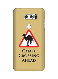 Buy Polycarbonate Slim Snap Case Cover Matte Finish For LG V30 Camel Crossing in UAE